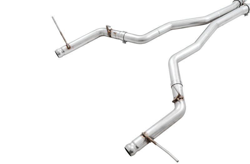 AWE Track Edition Cat-Back Exhaust (Reuses OEM Tips): Jeep Grand Cherokee 6.4L SRT & 6.2L Trackhawk 2012 - 2021