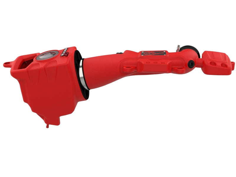 AFE Momentum GT Cold Air Intake System (Red w/Pro DRY S Filter): Jeep Gladiator (2020-2025) / Wrangler (2018-2025) 3.6L V6