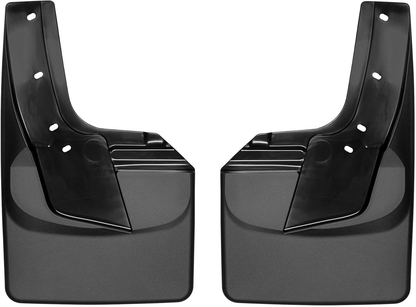 WeatherTech Rear MudFlaps (2PC, Black): Ram 1500 2019 - 2025 (w/ Fender Flares)