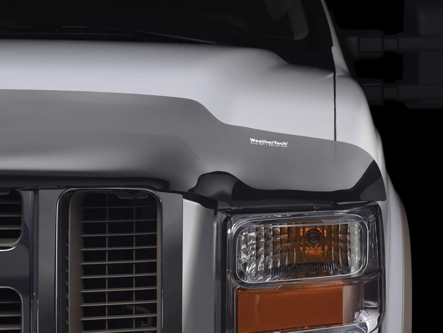 WeatherTech Hood Deflector (Dark Smoke): Ram 2500 & 3500 2019 - 2024