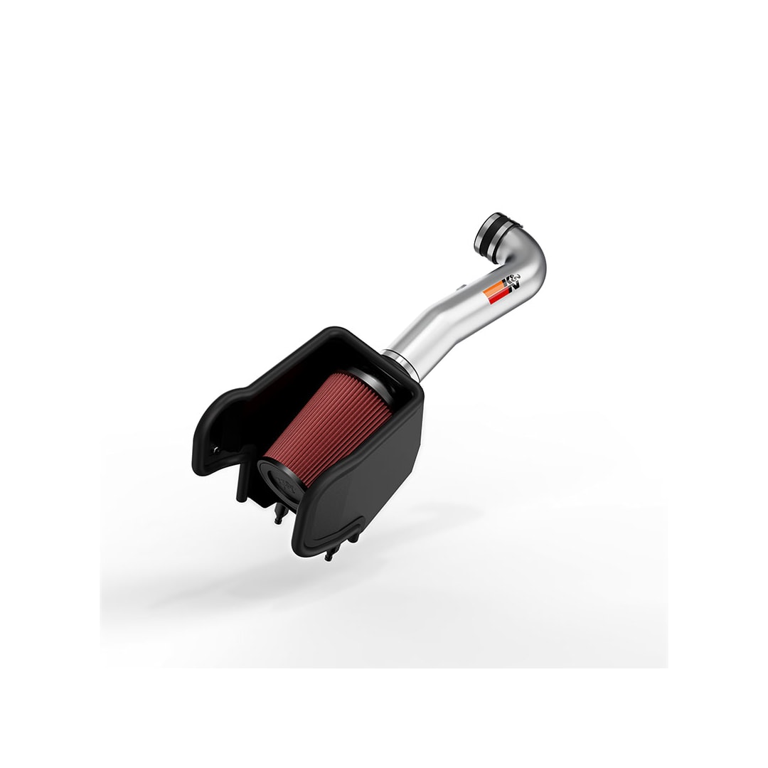 K&N 77 Series Cold Air Intake: Jeep Wrangler (18-25) / Jeep Gladiator (20-25) 3.6L V6