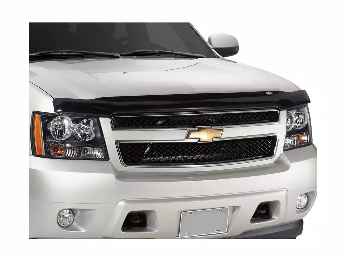 AVS Bugflector Medium Profile Hood Shield (Smoke): Dodge Dakota 1997 - 2004