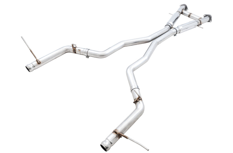 AWE Track Edition Cat-Back Exhaust (Polished Tips): Jeep Grand Cherokee 6.4L SRT 2012 - 2021