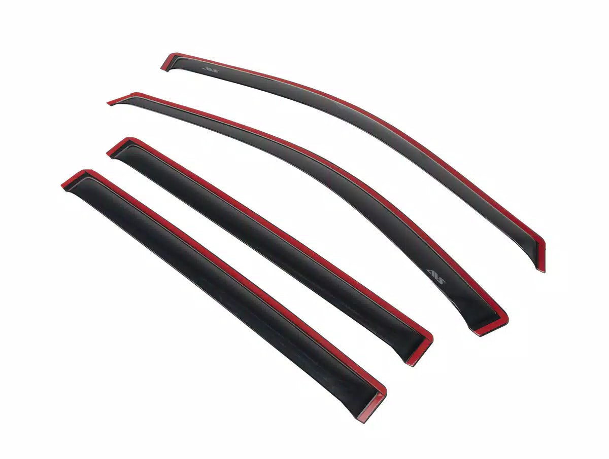 AVS Ventvisor In-Channel Window Deflectors (2PC, Smoke): Dodge Dakota 1997 - 2004 (Standard Cab)