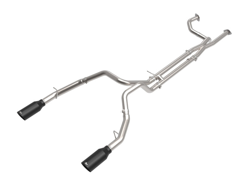 AFE Vulcan Exhaust System (Black Tips): Ram 6.2L 1500 TRX 2021 - 2024