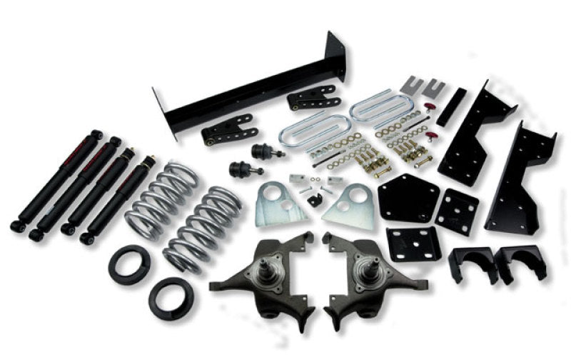 Belltech Lowering Kit 4" or 5" F 6" or 7" R drop With ND Shocks: Dodge Ram V8 (Regular Cab Auto Trans) 1994 - 1999