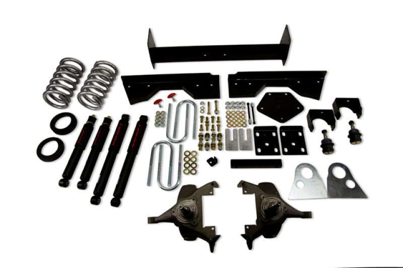 Belltech Lowering Kit 4" Or 5" F 6" R drop With ND Shocks: Dodge Ram V8 (Extended Cab Auto Trans) 1994 - 1999