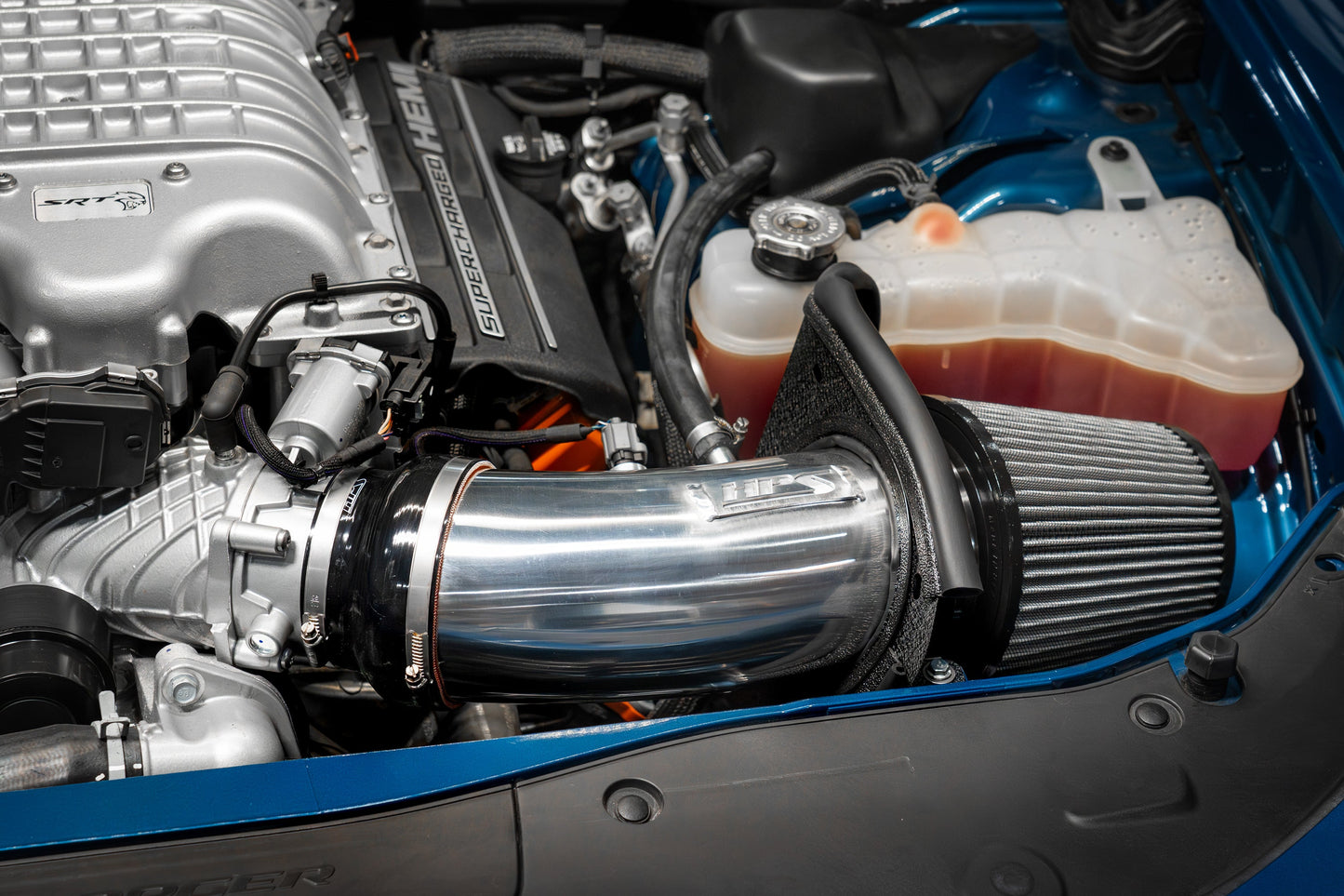 HPS Cold Air Intake: Dodge	Charger & Challenger 6.2L Hellcat 2017 - 2023