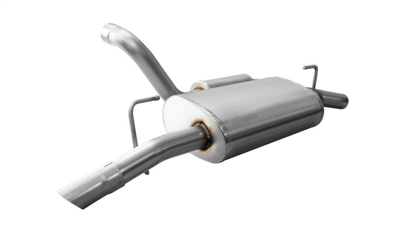 Corsa Touring Axle-Back Exhaust System (Turn Down Exit): Jeep Wrangler JL 2018 - 2025 (2.0L I4 / 3.6L V6)