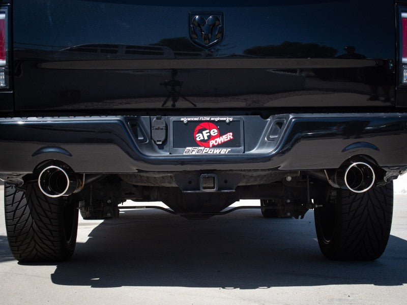 AFE Gemini XV Exhaust System (w/Polished Tips): Ram 5.7L Hemi 1500 2009 - 2018