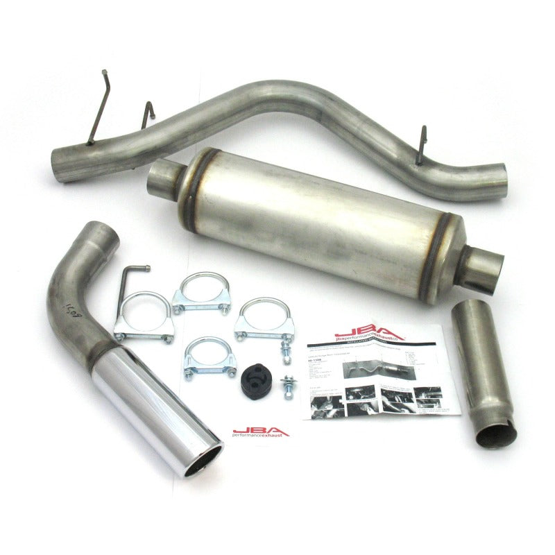 JBA Cat-Back Exhaust System: Dodge Ram 1998 - 2001 (3.9L, 5.2L, 5.9L)