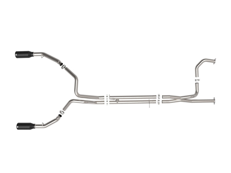AFE Vulcan Exhaust System (Black Tips): Ram 6.2L 1500 TRX 2021 - 2024