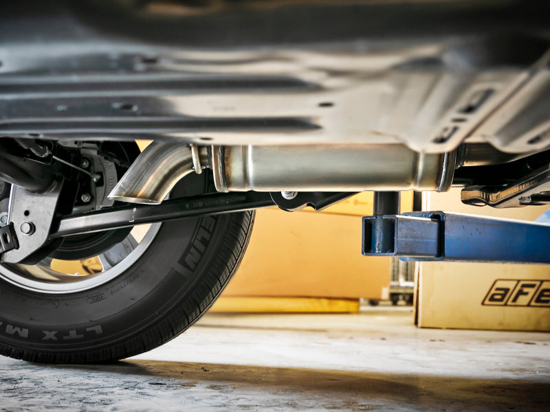 AFE ROCK BASHER Cat-Back Exhaust System: Jeep Wrangler JL 3.6L V6 2018 - 2025