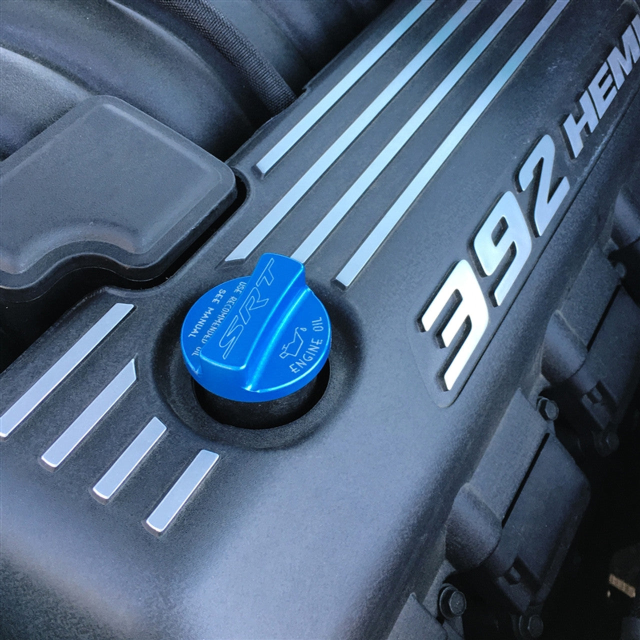 American Brother Designs Oil Cap Cover: Chrysler / Dodge / Jeep / Ram Hemi 2005 - 2025