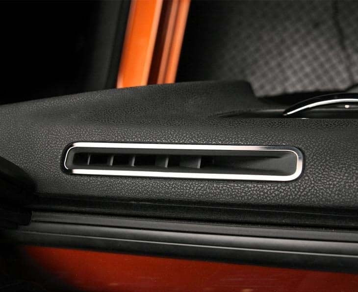 American Car Craft A/C Door Vent Trim (Polished): Dodge Charger R/T 2011 - 2014