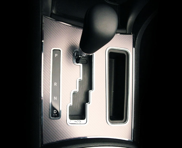 American Car Craft Shifter Plate Trim Rings (Polished): Dodge Charger R/T 2011 - 2014