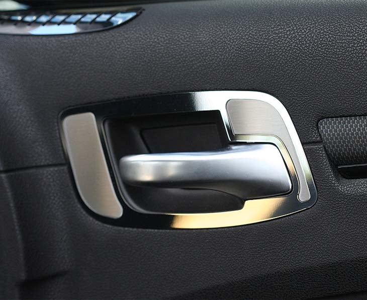 American Car Craft Front Door Handle Pull Set Polished / Brushed: Chrysler 300 2011 - 2024