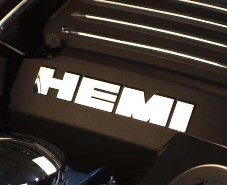 American Car Craft Brushed or Polished Hemi Letters (8pc): Chrysler 300C / Dodge Charger 2011 - 2024