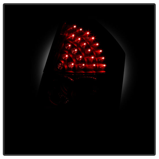 Spyder Black LED Tail Lights: Chrysler 300C 2008 - 2010