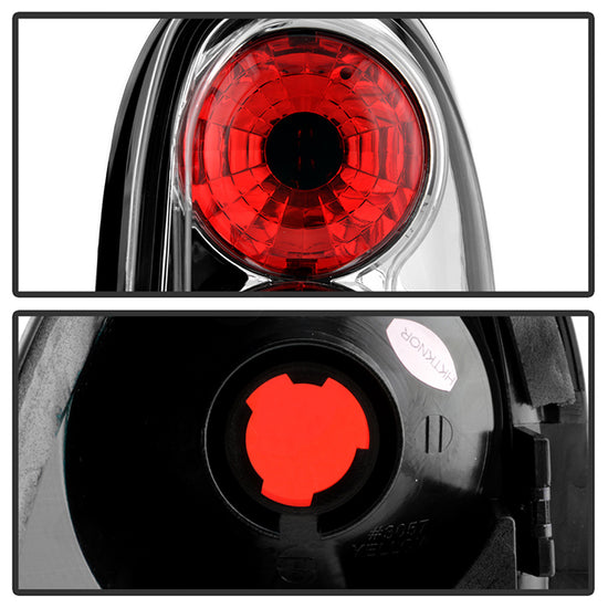 Spyder Chrome Euro Tail Lights: Dodge Durango 1998 - 2003