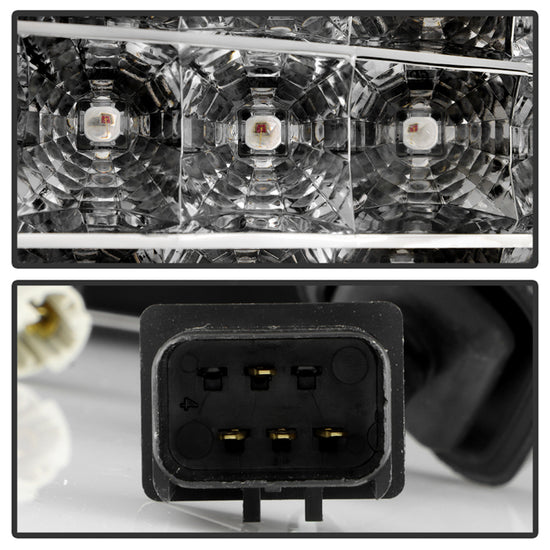 Spyder Black LED Tail Lights: Dodge Charger 2006 - 2008