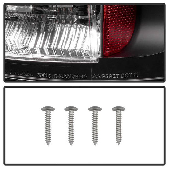 Spyder Black LED Tail Lights: Dodge Ram 2002 - 2006 (All Models)