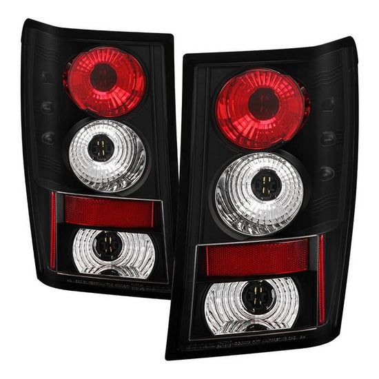 Spyder Black Euro Tail Lights: Jeep Grand Cherokee 2005 - 2006
