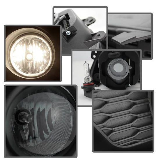 Spyder OEM Style Fog Lights (Smoke): Dodge Charger 2011 - 2014