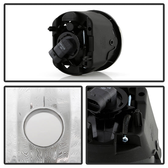 Spyder OEM Style Fog Lights (Clear): Jeep Grand Cherokee / Dakota / Durango 2005 - 2009