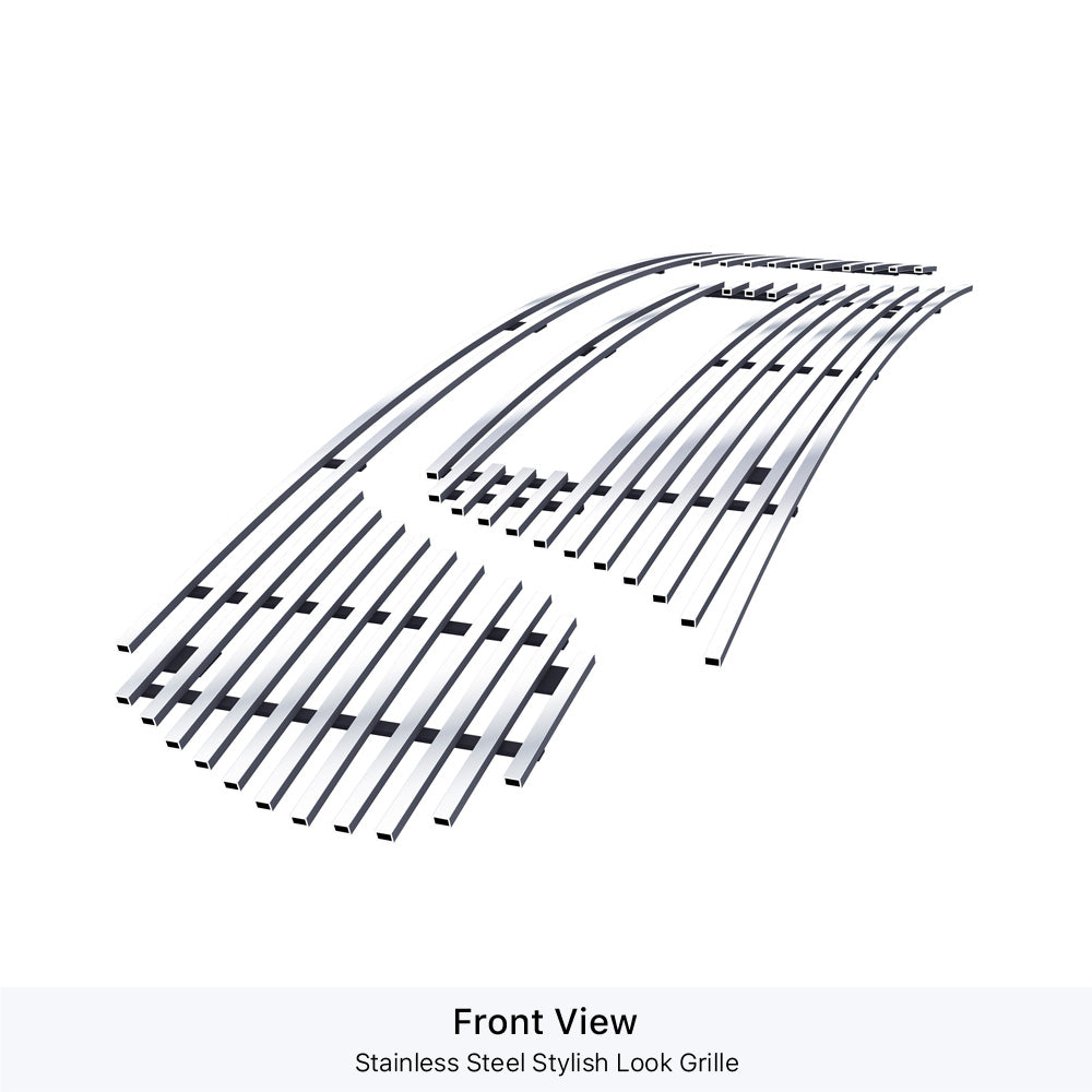 APS Polished Stainless Upper Billet Grille Rebel: Ram 1500 2019 - 2024