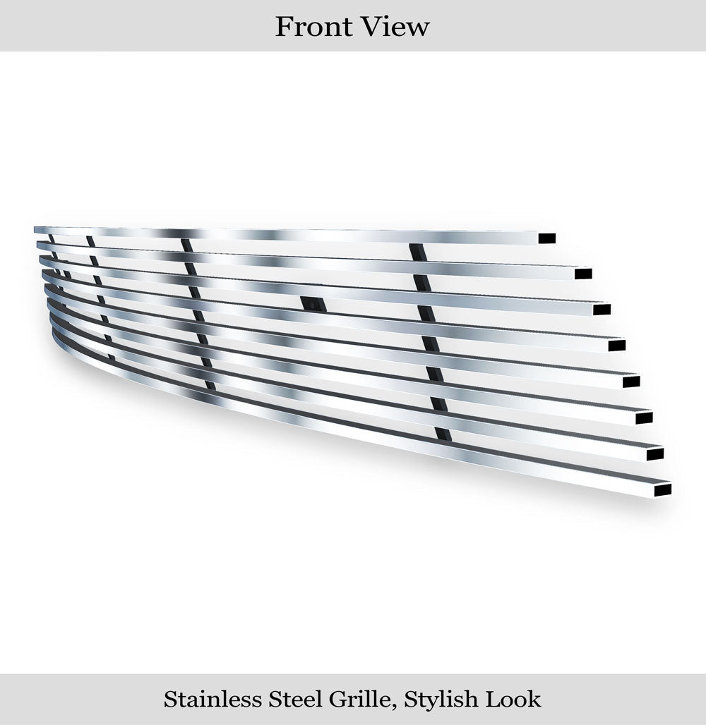 APS Polished Stainless Lower Billet Grille: Dodge Durango 2011 - 2013