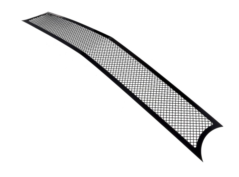 APS Black Stainless Upper Mesh Grille: Dodge Challenger 2015 - 2023