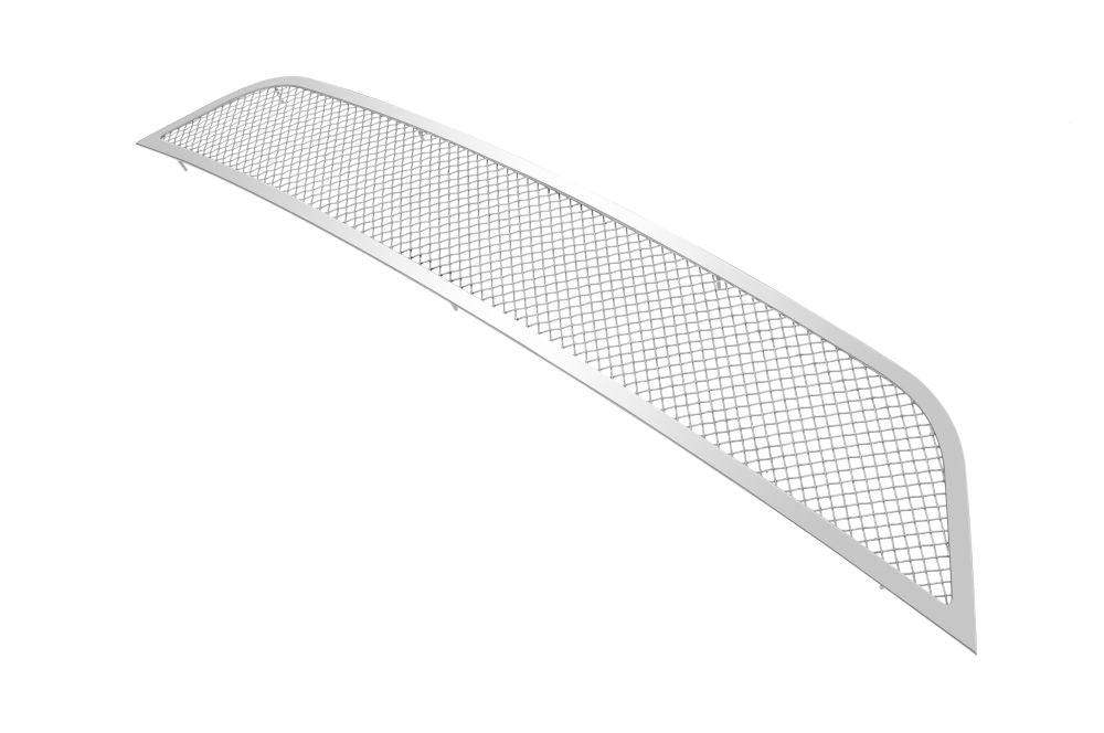 APS Polished Stainless Lower Mesh Grille (w/OUT Adaptive Cruise Control): Dodge Durango 2014 - 2017