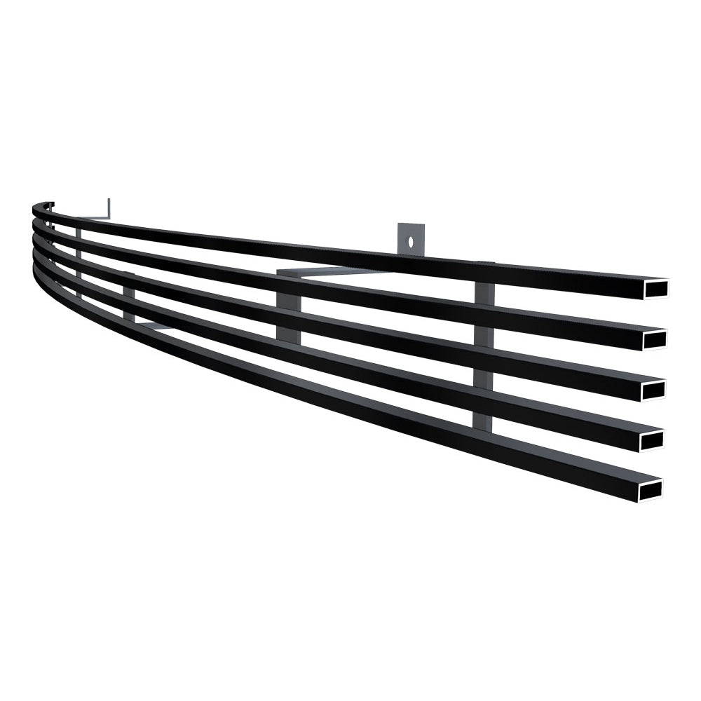 APS Black Stainless Lower Billet Grille: Dodge Ram Sport 2002 - 2005