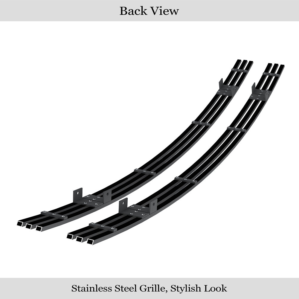 APS Black Stainless Lower Billet Grille: Dodge Magnum 2005 - 2007