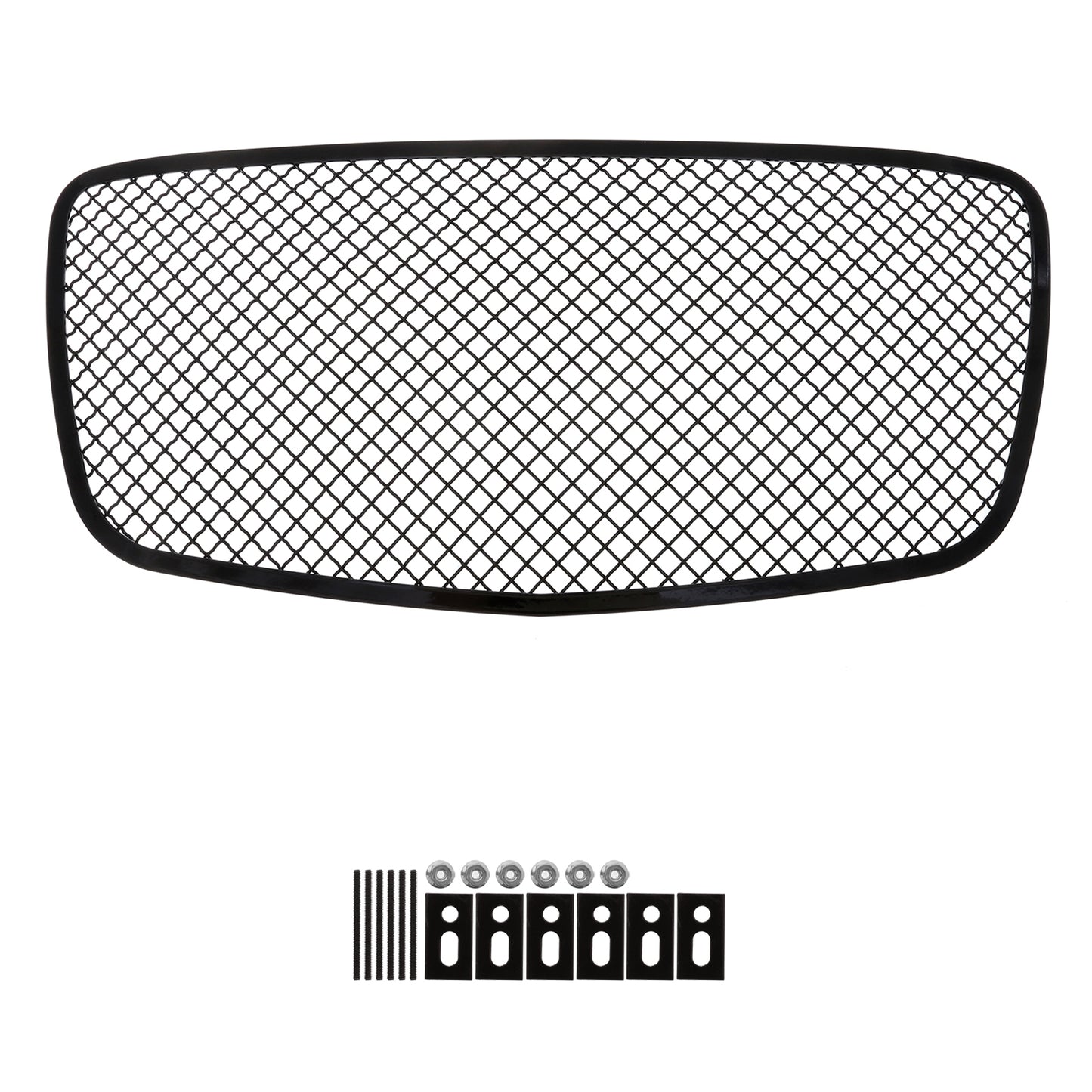 APS Black Stainless Upper Mesh Grille: Chrysler 300 2015 - 2024