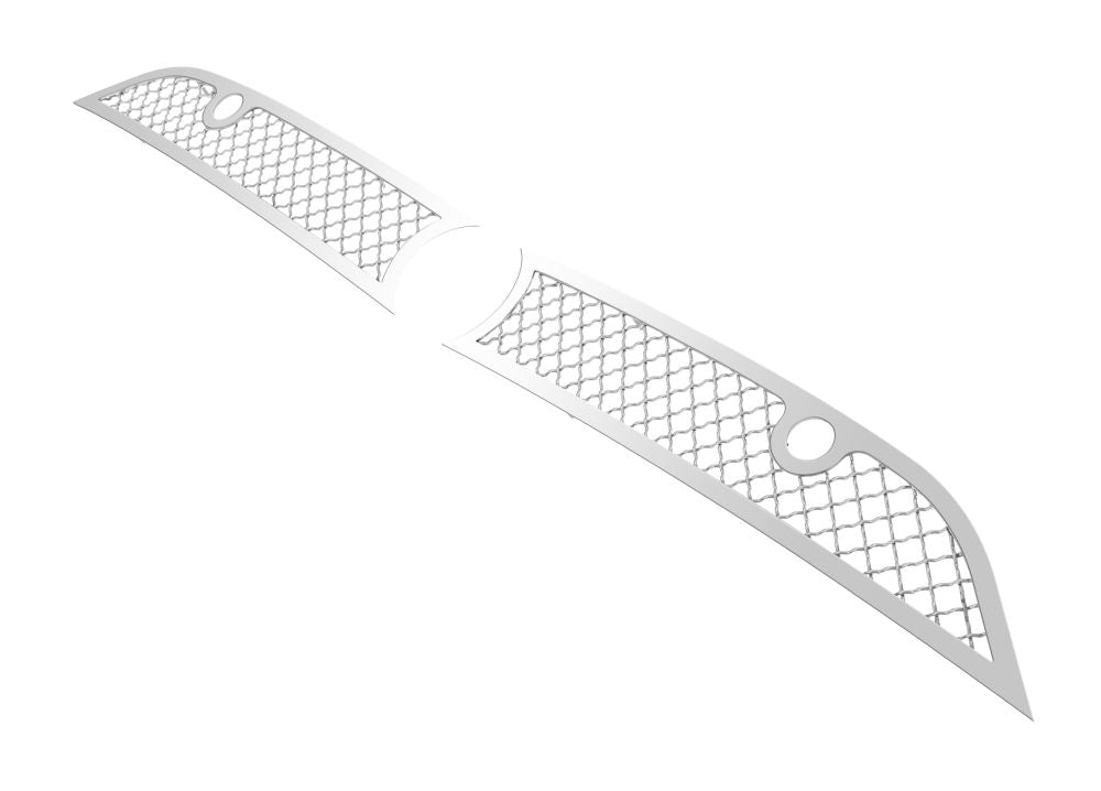 APS Polished Stainless Lower Mesh Grille (WITH Adaptive Cruise Control): Chrysler 300 2015 - 2024