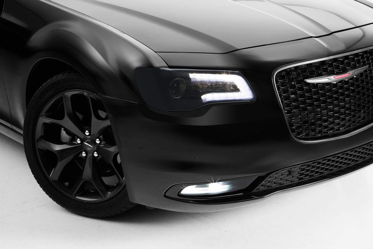 GT Styling Smoke Headlight Covers: Chrysler 300 2011 - 2014