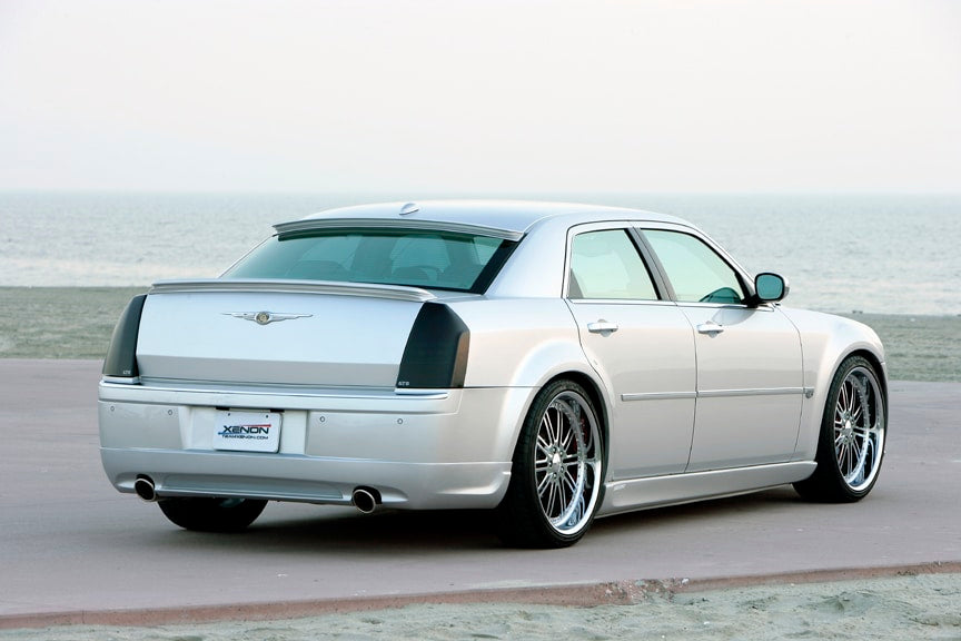 GT Styling Smoke Tail Light Covers: Chrysler 300 / 300C 2005 - 2007
