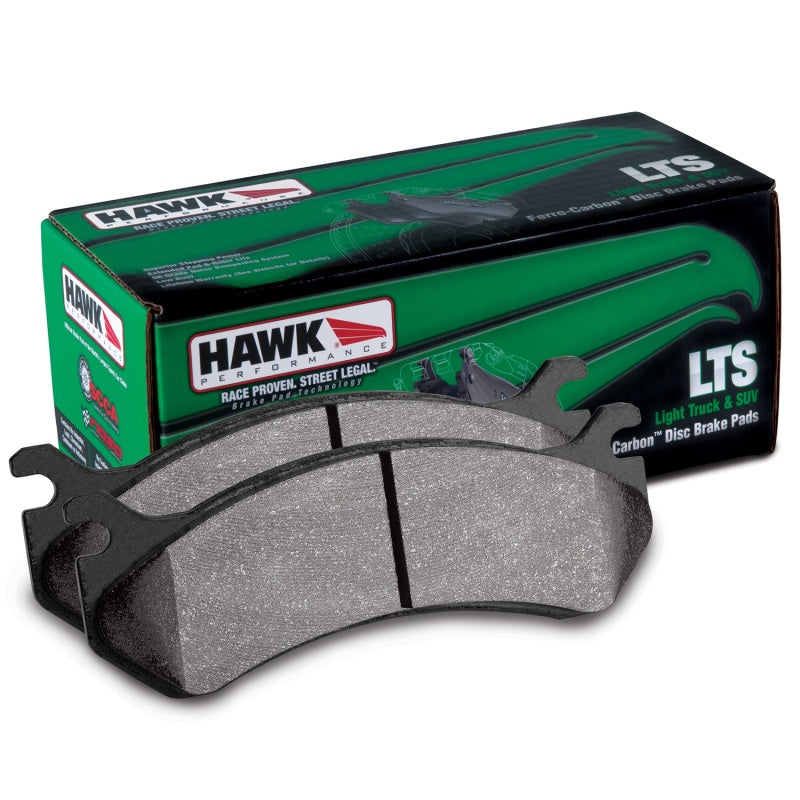 Hawk LTS Front Brake Pads: Durango / Dakota / Dodge Ram 2002 - 2011 (All Models) / Ram 2011 (All Models)