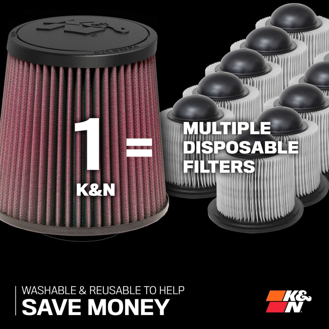 K&N Drop-In Air Filter: Dodge Ram 6.7L Diesel 2007 - 2009