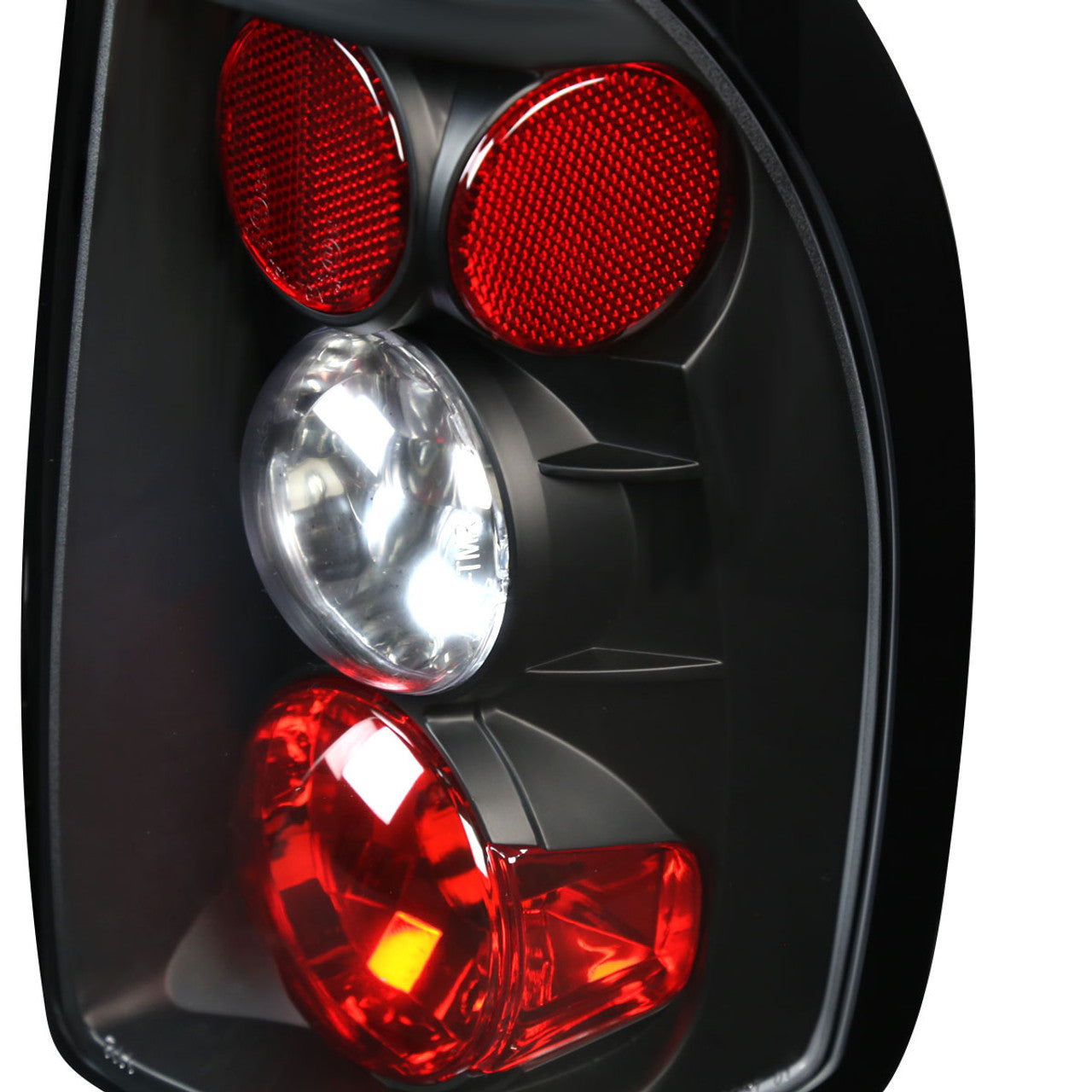 Spec D Euro Tail Lights (Black): Dodge Dakota 1997 - 2004