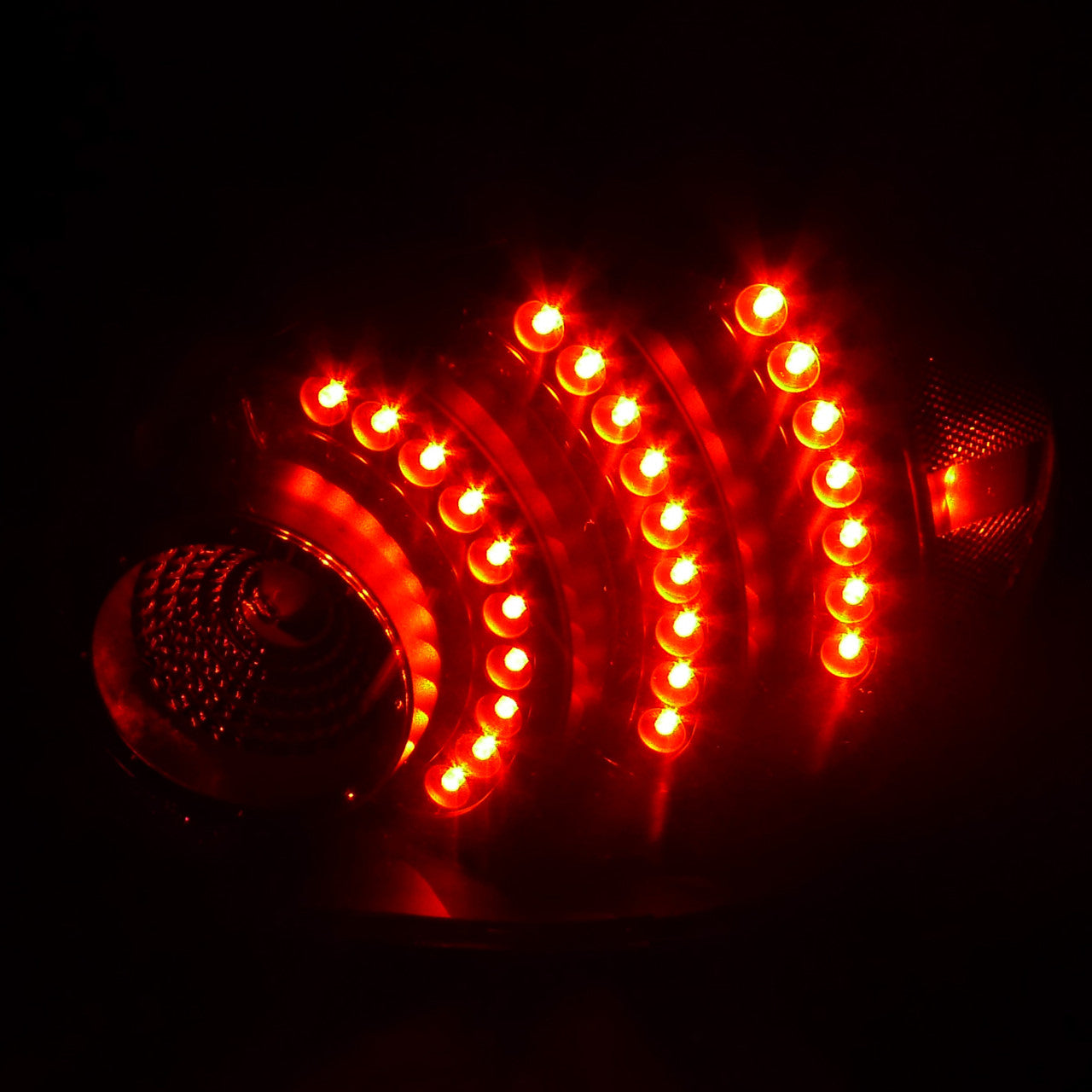 Spec D LED Tail Lights (Black): Dodge Neon 2003 - 2005