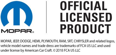 American Car Craft Standard Perforated Plenum Cover: Chrysler 300C / Dodge Challenger / Charger / Magnum SRT8 2006 - 2010