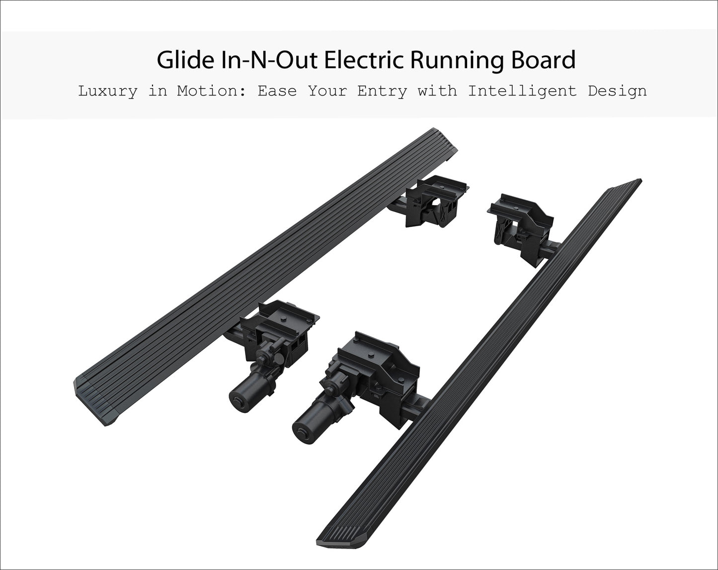 APS W Series Electric Running Boards (Pair) Quad Cab: Ram 1500 2013 - 2018