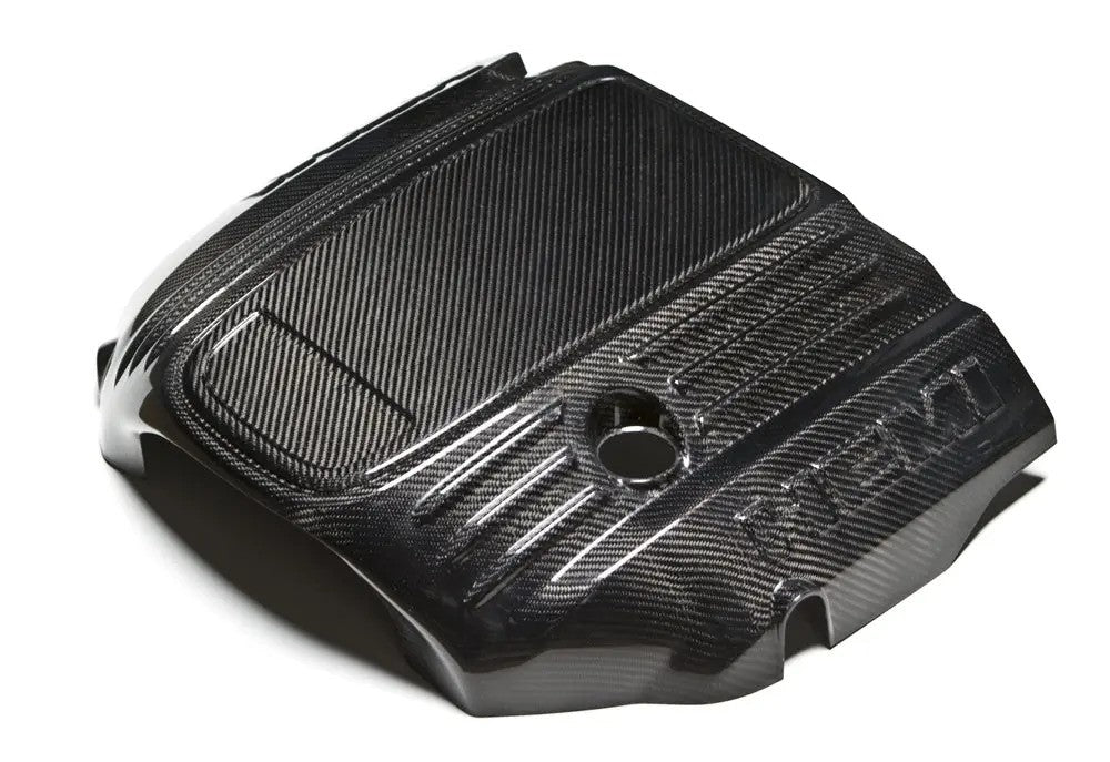 TruCarbon LG114 5.7L Hemi Carbon Fiber Engine Cover: 300C / Challenger / Charger / Magnum 5.7L Hemi 2005 - 2024
