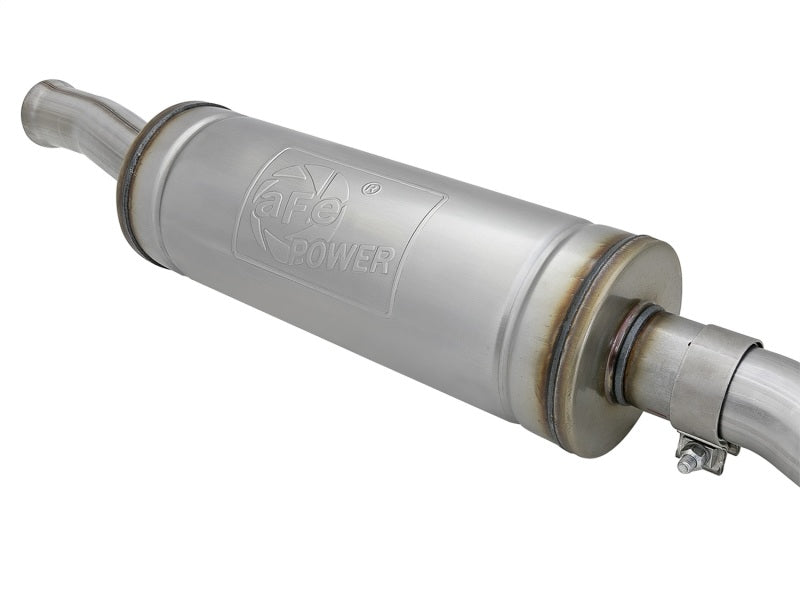 AFE MACH Force-Xp Front Muffler Assembly Exhaust System: Jeep Wrangler JL 3.6L V6 2018 - 2025