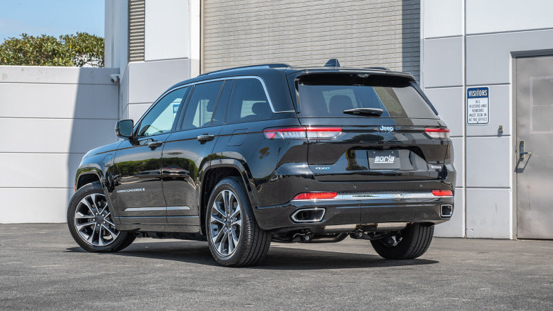 Borla S-Type Cat-Back Exhaust System (Reuses OEM Tips): Jeep Grand Cherokee 4xe 2.0L Turbo 2022 - 2025