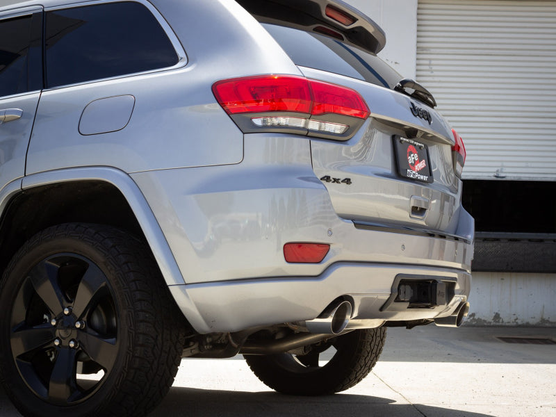 AFE Vulcan Cat-Back Exhaust System (w/Polished Tips): Jeep Grand Cherokee 3.6L V6 (2014-2021) & 5.7L Hemi (2011-2021)