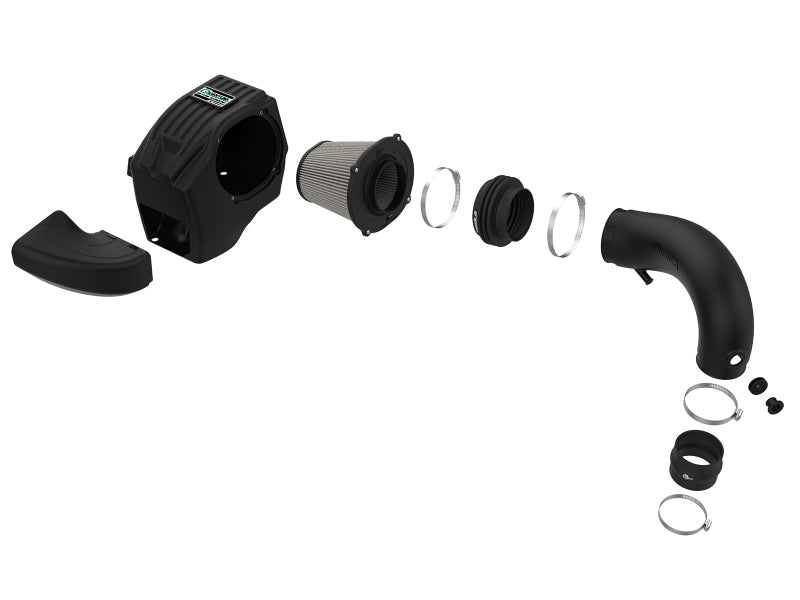 AFE Quantum Pro Cold Air Intake (w/Pro Dry S Filter): Ram 5.7L Hemi 1500 2009 - 2018